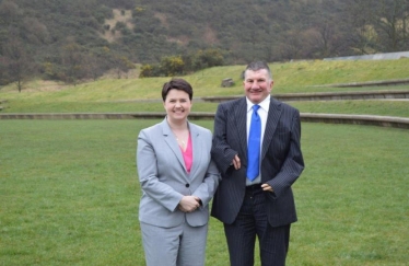 Jeremy Balfour MSP and Ruth Davidson MSP