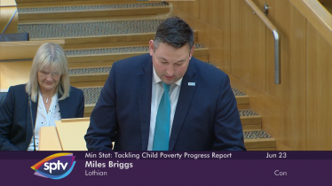 Miles Briggs MSP children temporary accommodation